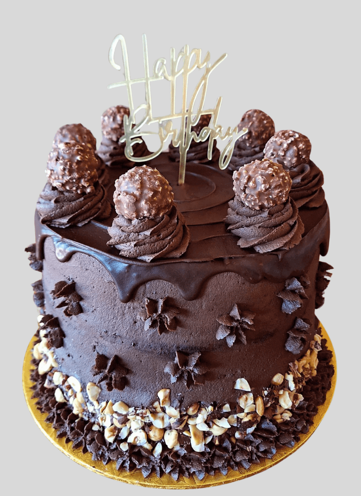 Classy Ferrero Rocher Cake