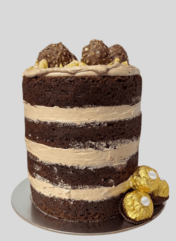 Exquisite Ferrero Rocher Cake