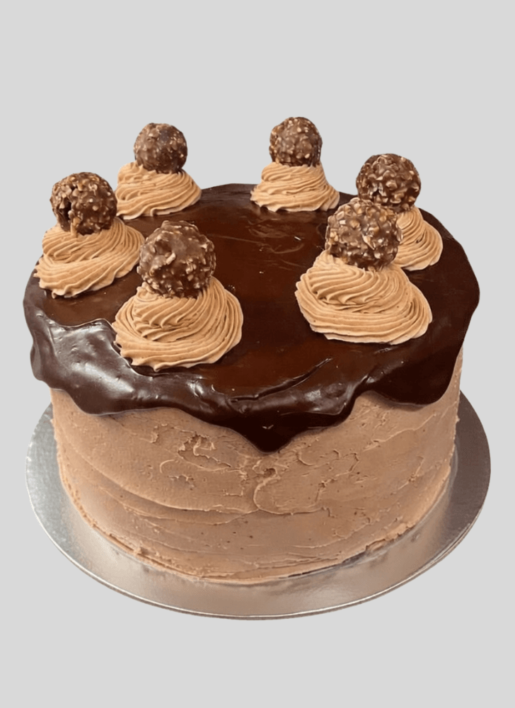 Lovely Ferrero Rocher Cake Design