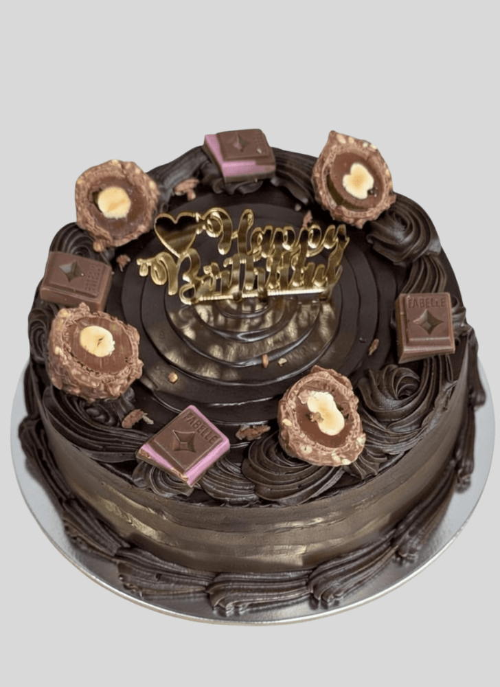Shapely Ferrero Rocher Cake