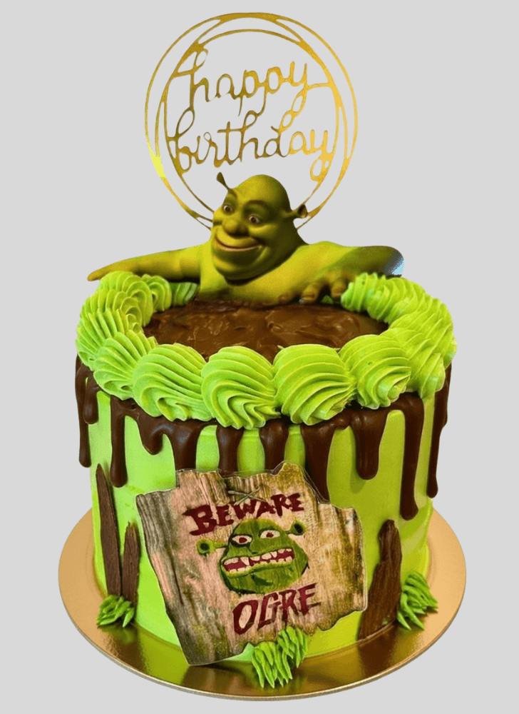 Grand Shrek Cake