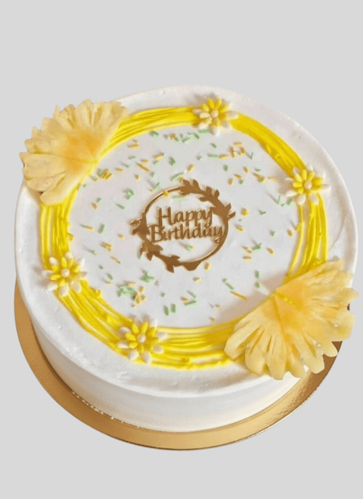 Exquisite Pineapple Cake