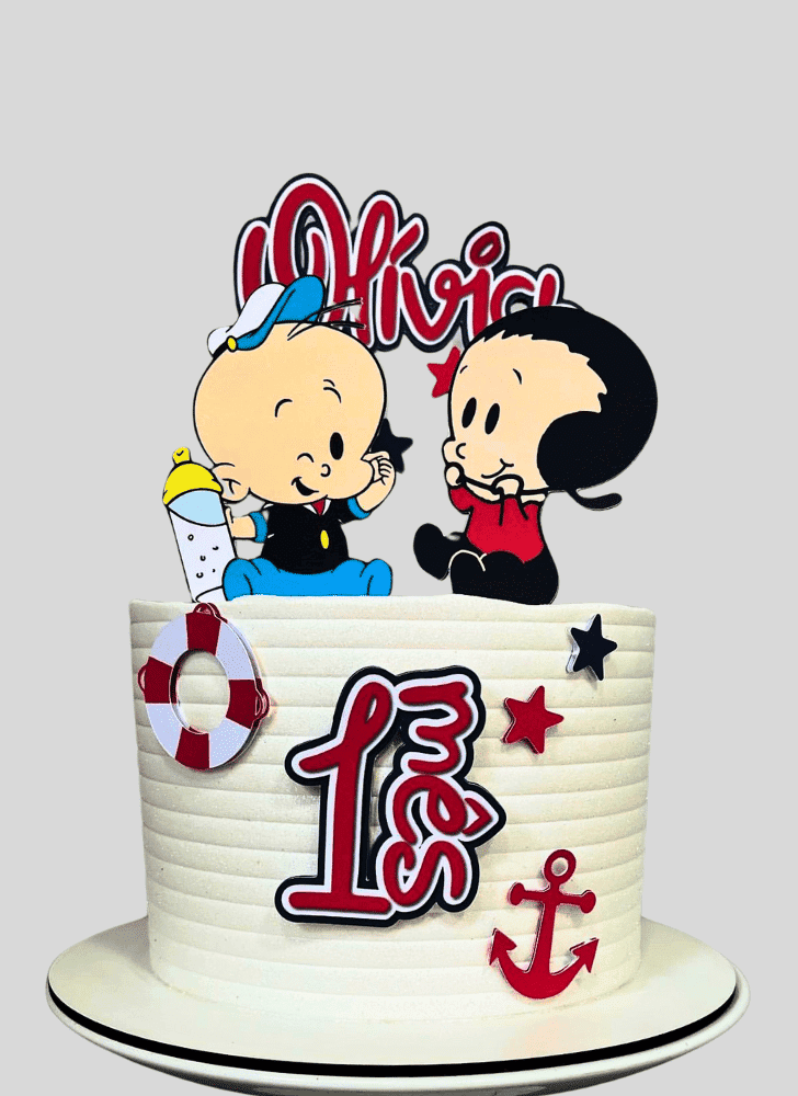 Appealing Popeye Cake