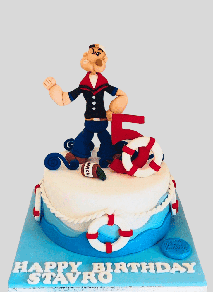 Captivating Popeye Cake