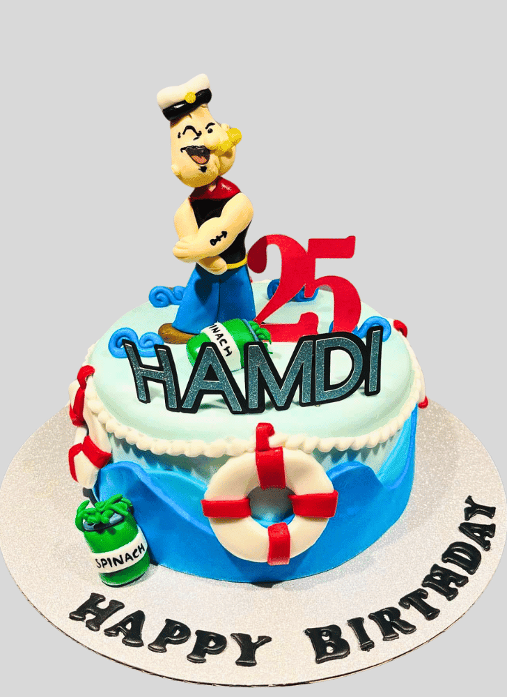 Charming Popeye Cake