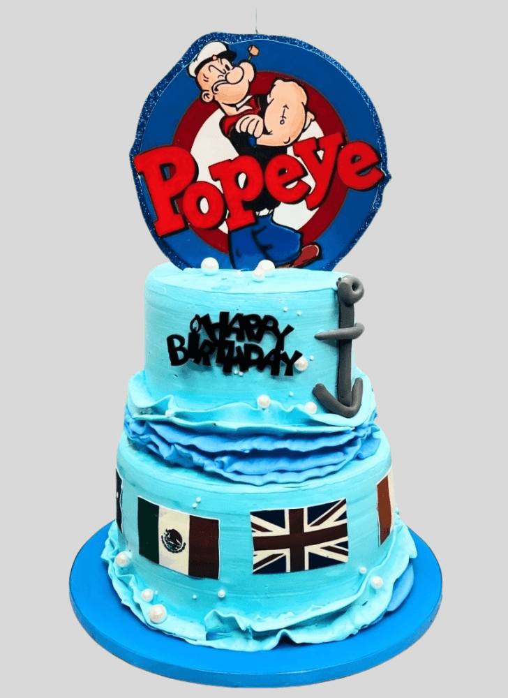 Cute Popeye Cake