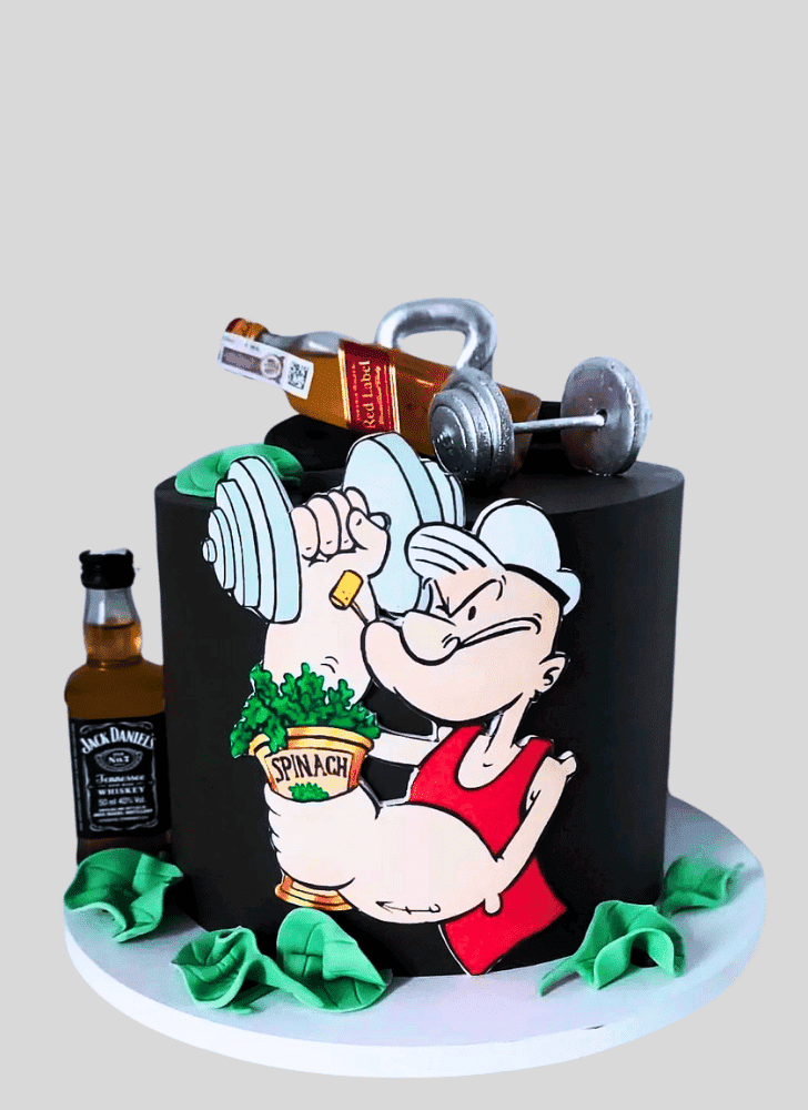 Dazzling Popeye Cake