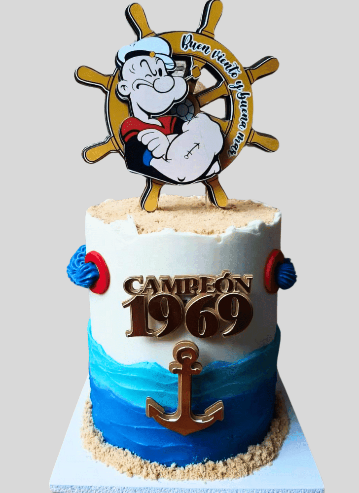 Delicate Popeye Cake