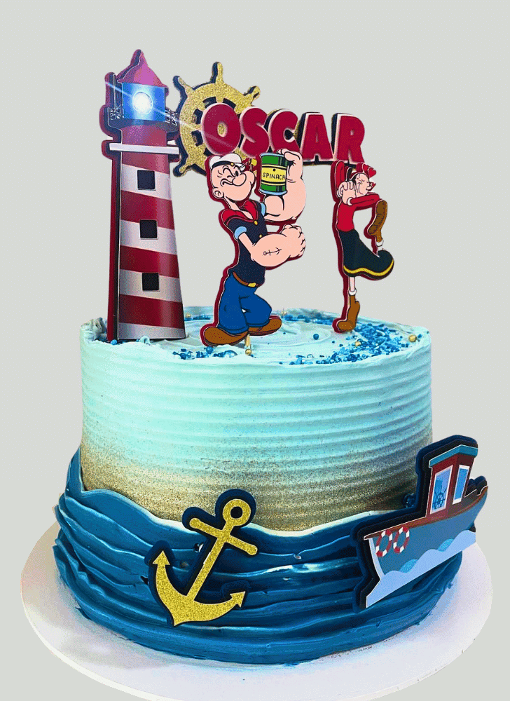 Enticing Popeye Cake