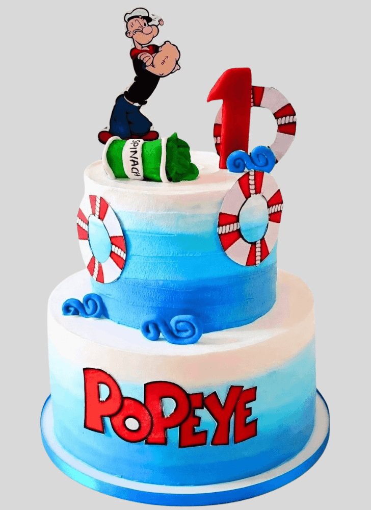 Fascinating Popeye Cake