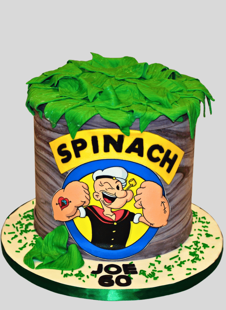Fetching Popeye Cake