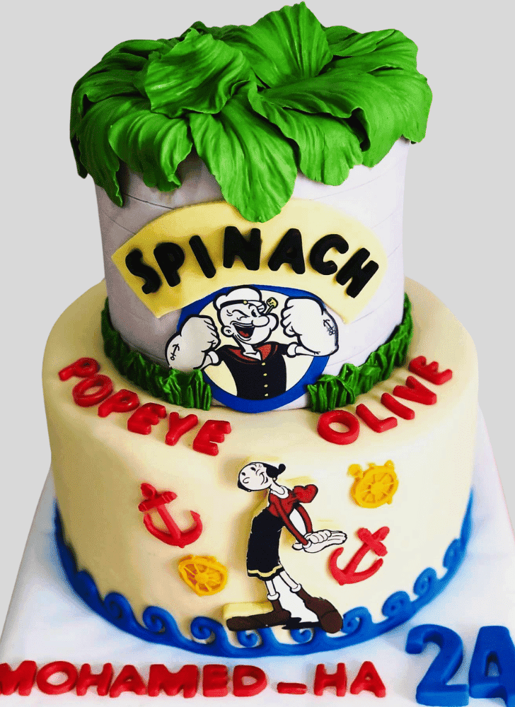 Fine Popeye Cake