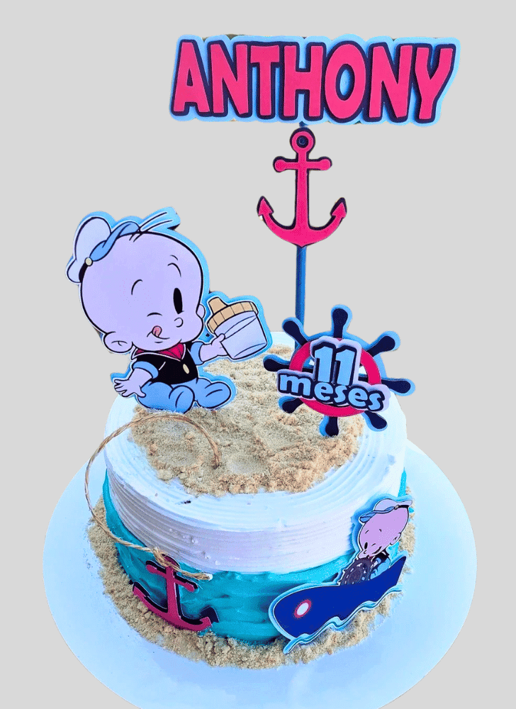 Good Looking Popeye Cake