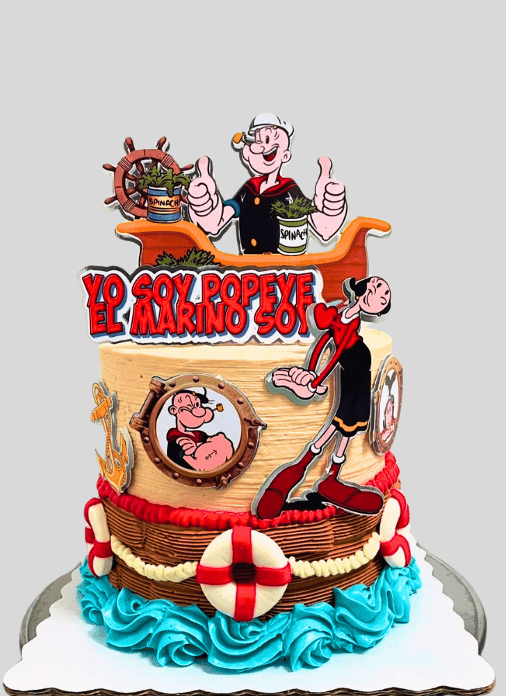 Gorgeous Popeye Cake