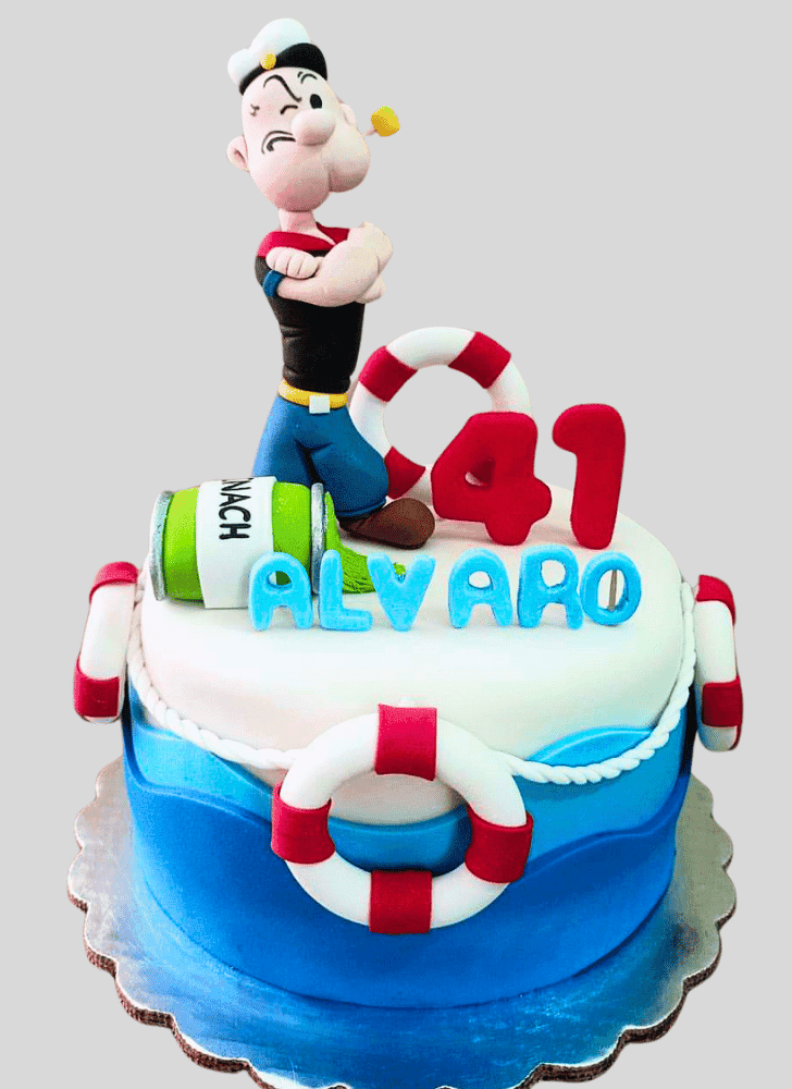 Graceful Popeye Cake