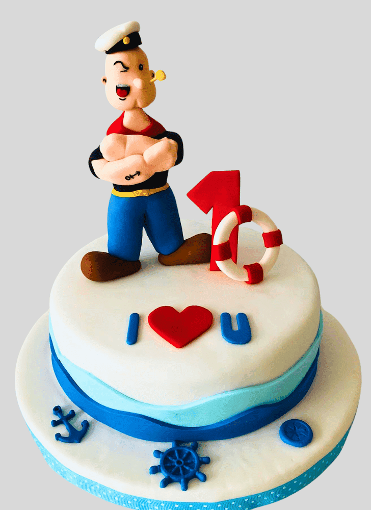 Pleasing Popeye Cake