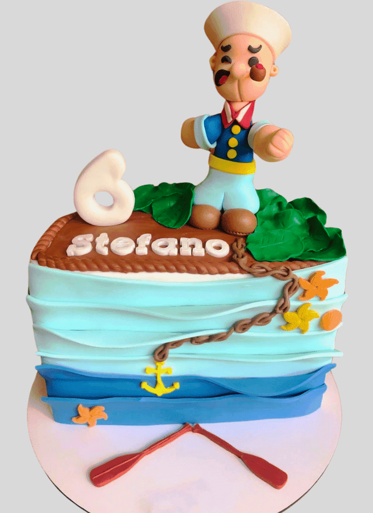 Pretty Popeye Cake