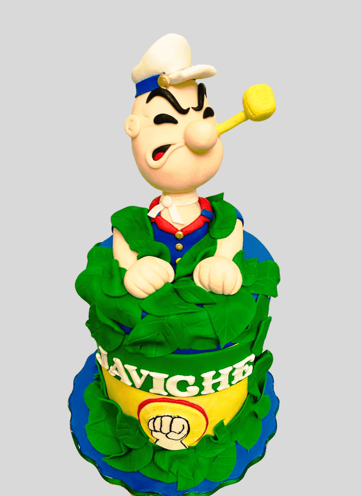 Wonderful Popeye Cake Design