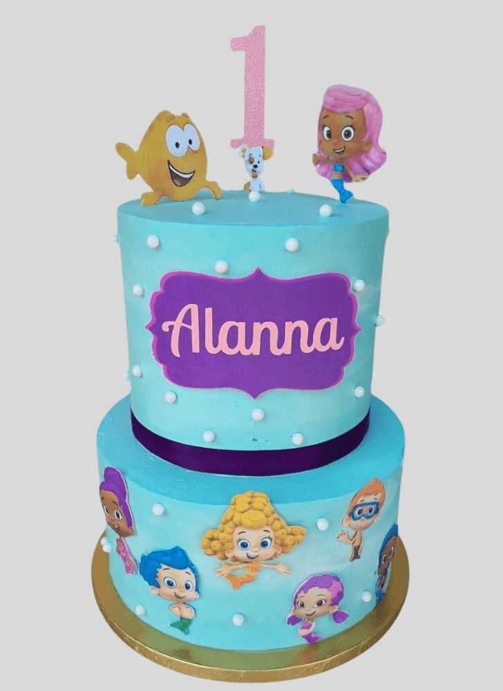 Adorable Bubble Guppies Cake