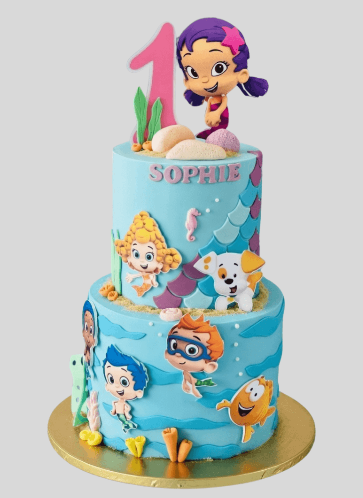 Charming Bubble Guppies Cake
