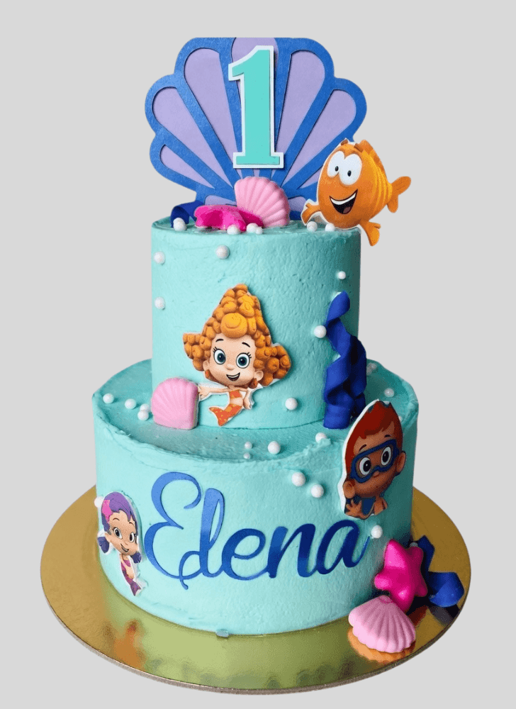 Classy Bubble Guppies Cake