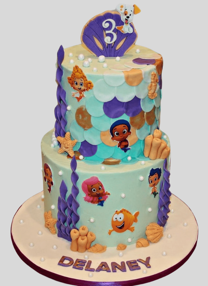 Comely Bubble Guppies Cake
