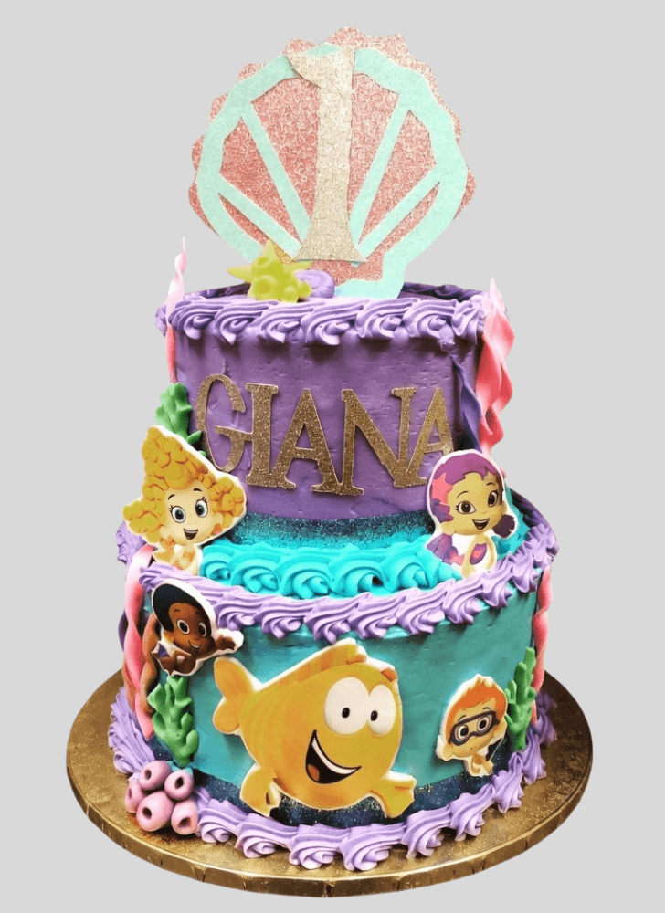 Cute Bubble Guppies Cake