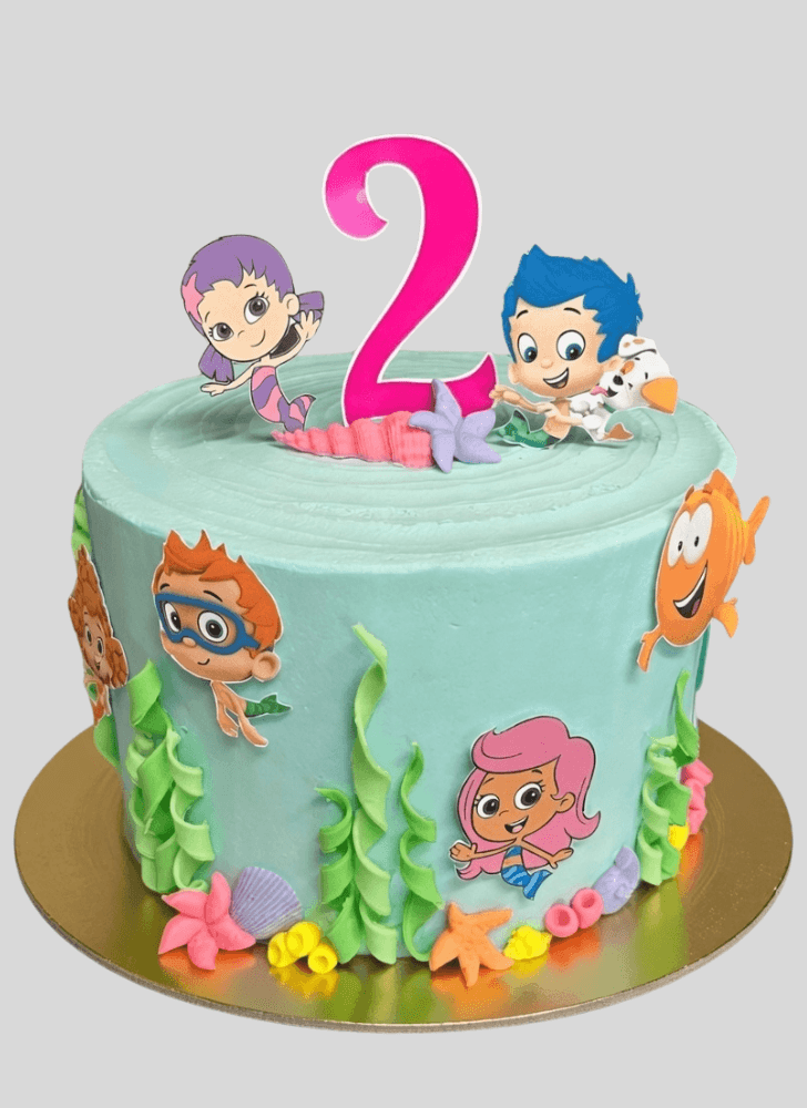 Enthralling Bubble Guppies Cake