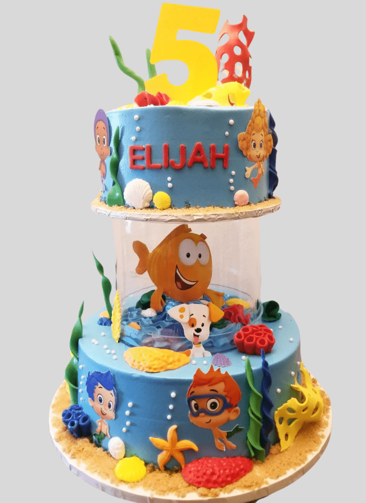 Enticing Bubble Guppies Cake