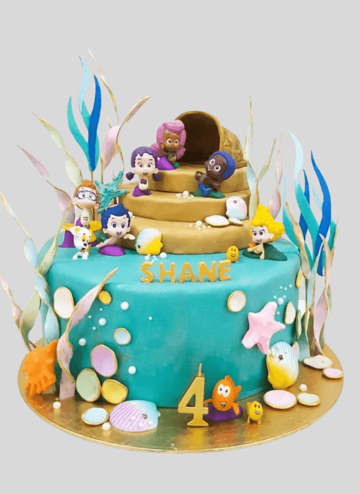 Exquisite Bubble Guppies Cake