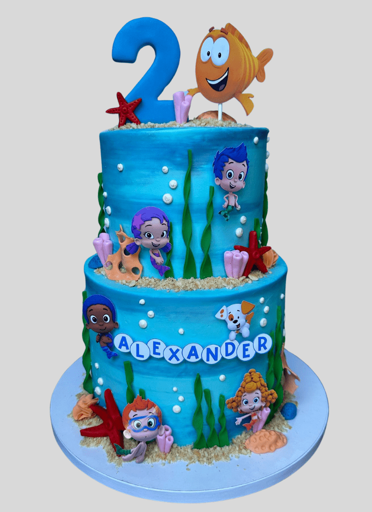 Fair Bubble Guppies Cake