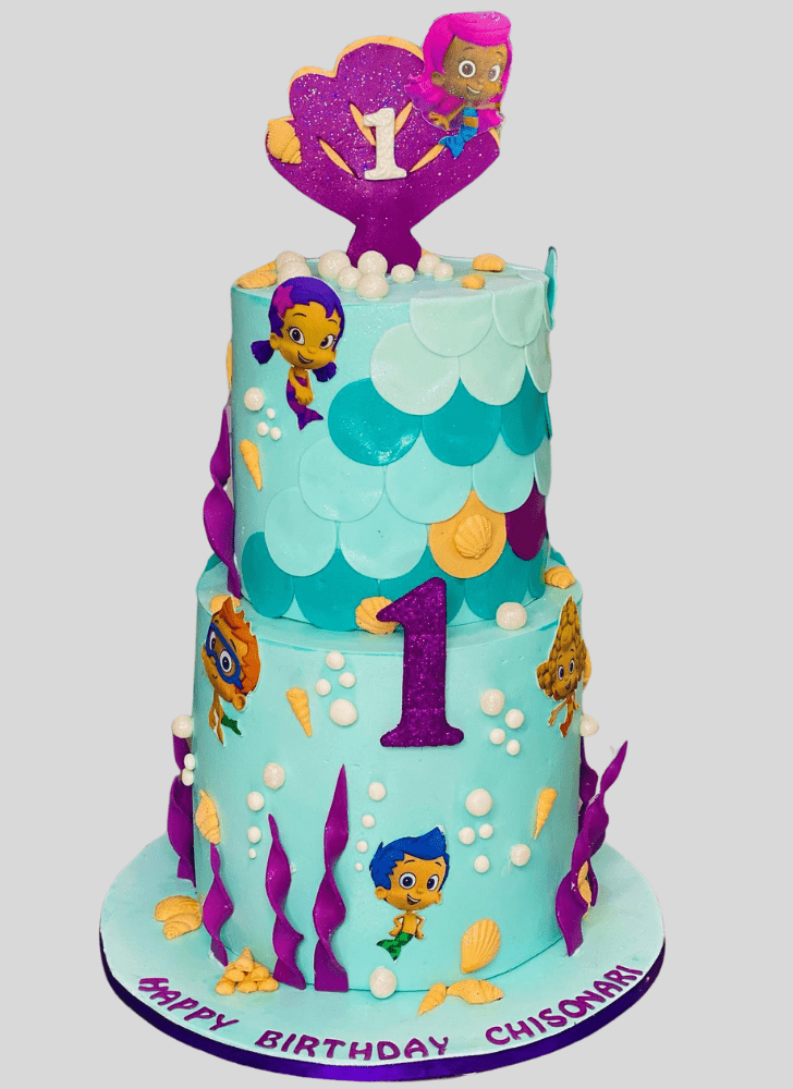 Fine Bubble Guppies Cake