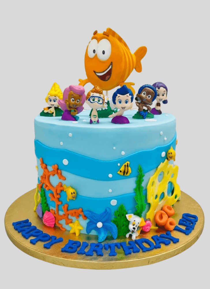 Gorgeous Bubble Guppies Cake