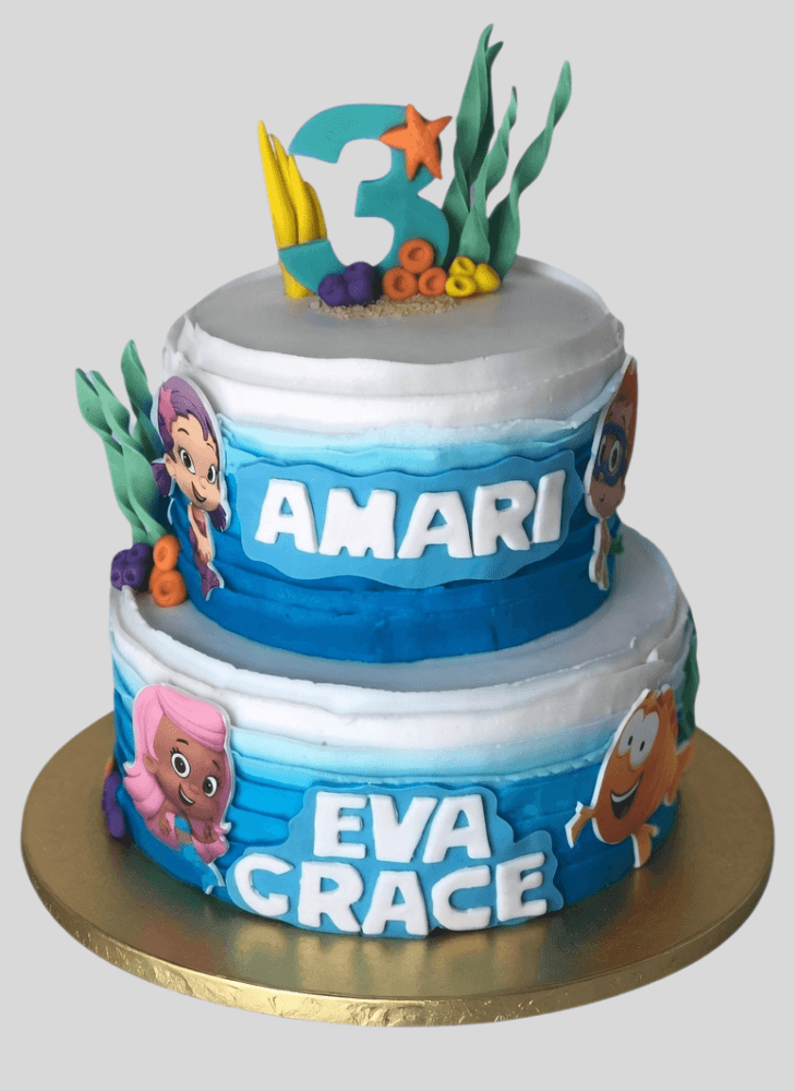 Graceful Bubble Guppies Cake