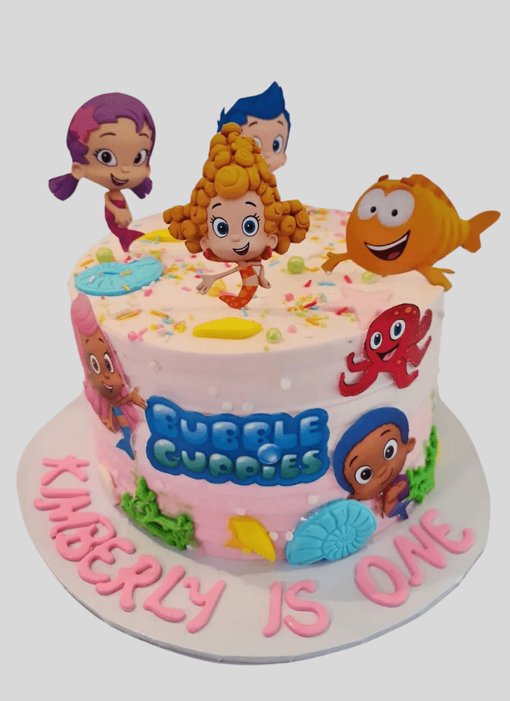 Handsome Bubble Guppies Cake