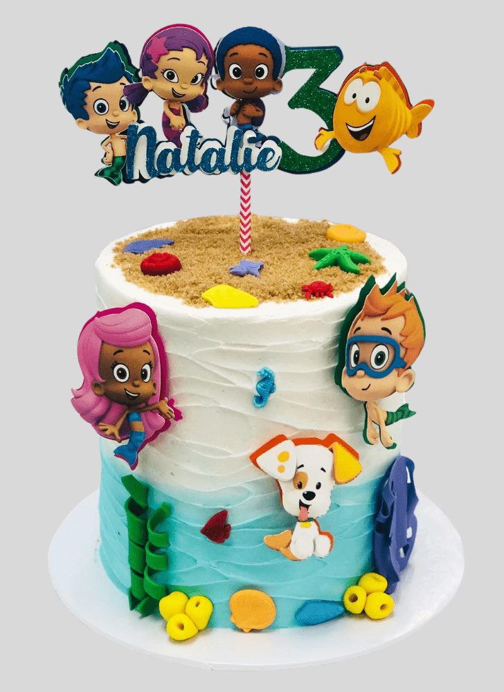 Inviting Bubble Guppies Cake