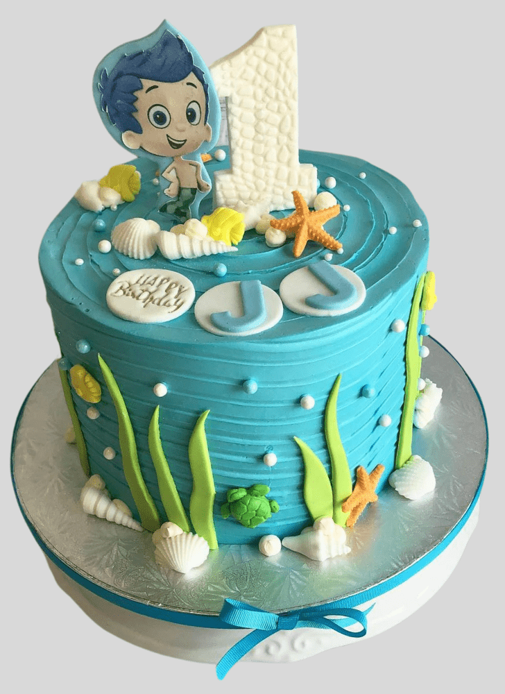 Magnetic Bubble Guppies Cake