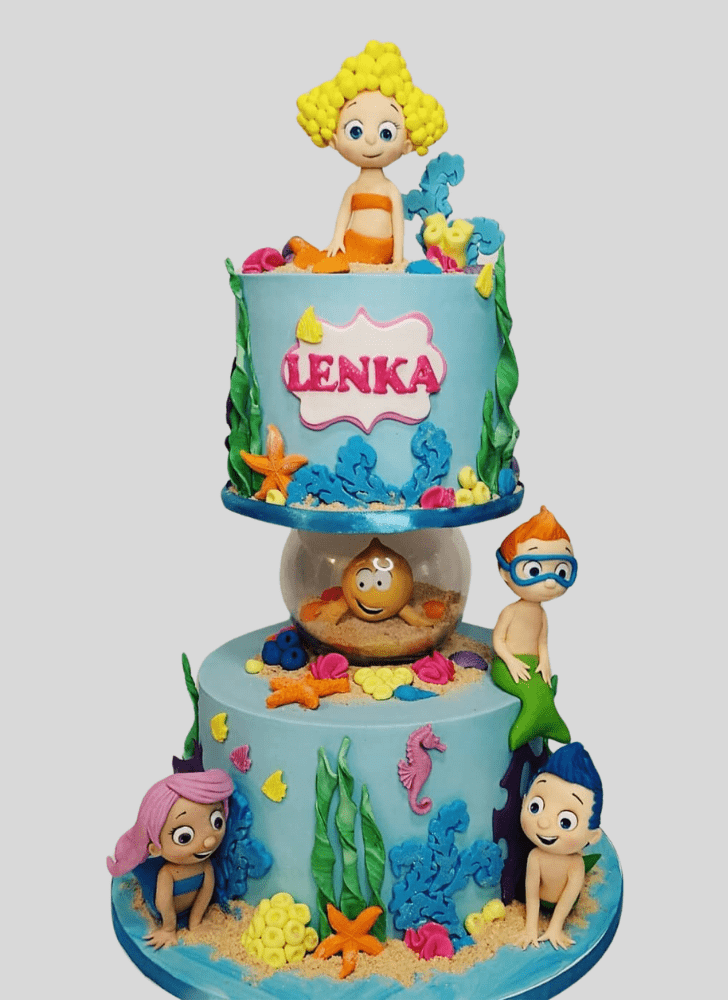 Mesmeric Bubble Guppies Cake