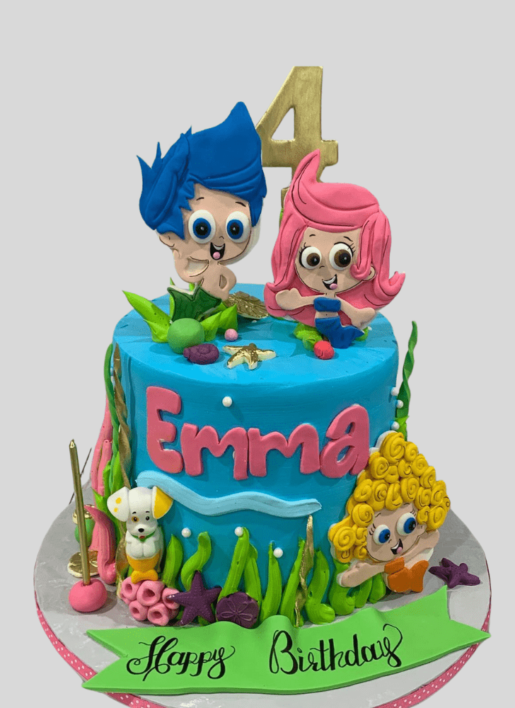 Nice Bubble Guppies Cake
