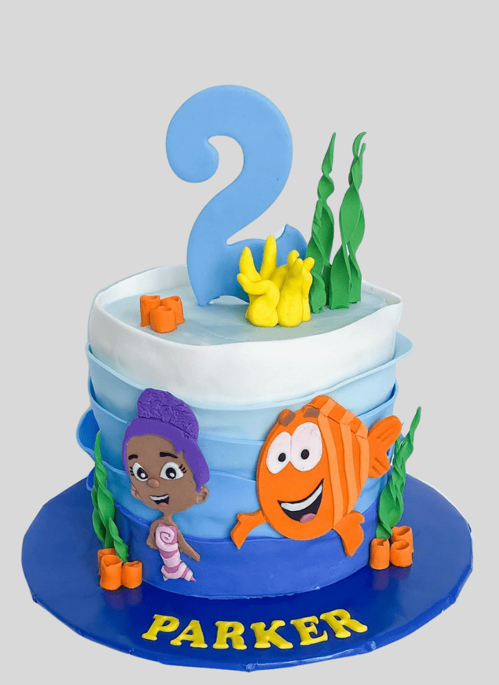 Pretty Bubble Guppies Cake