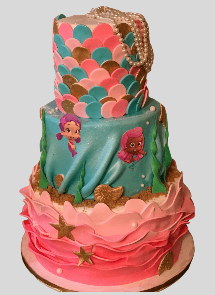 Refined Bubble Guppies Cake