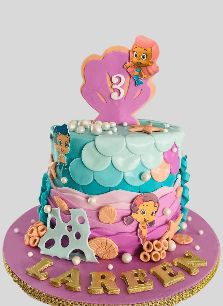 Resplendent Bubble Guppies Cake