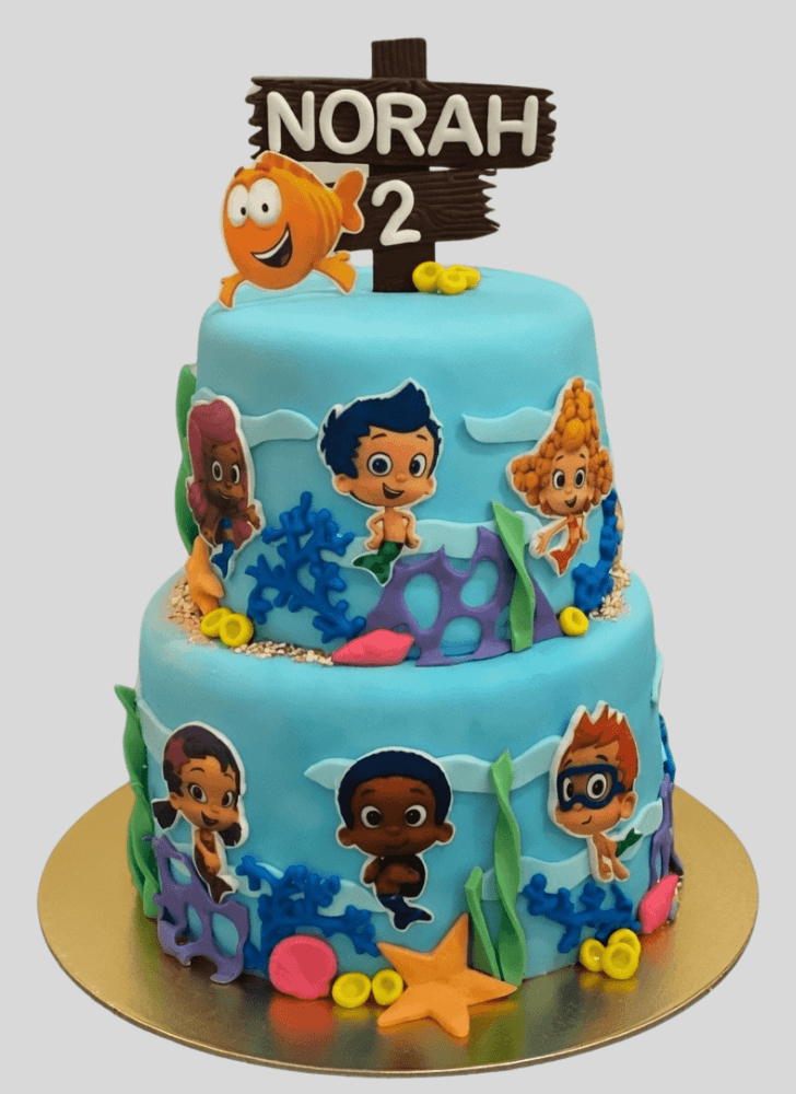 Wonderful Bubble Guppies Cake Design