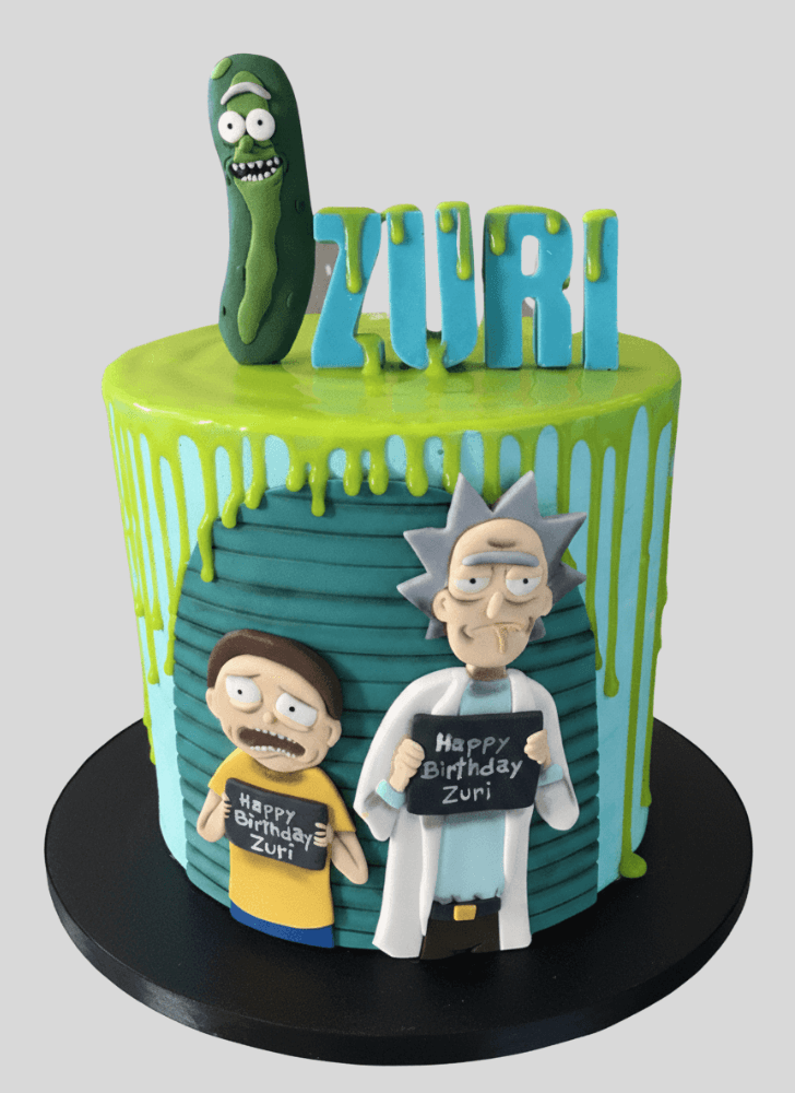 Fair Rick and Morty Cake