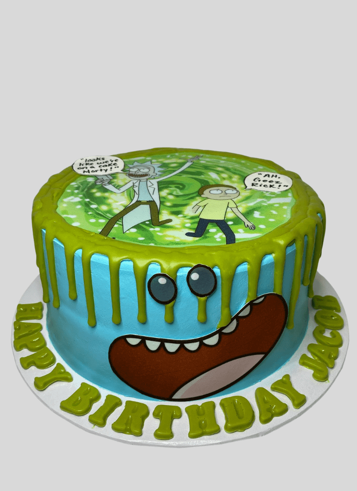 Superb Rick and Morty Cake