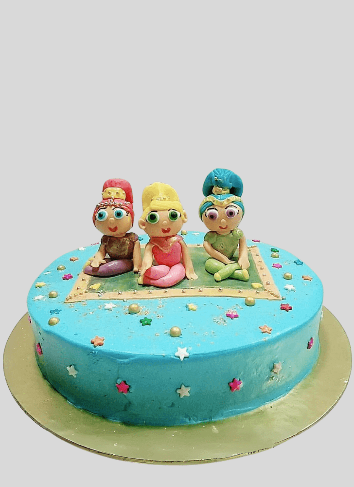 Alluring Shimmer and Shine Cake