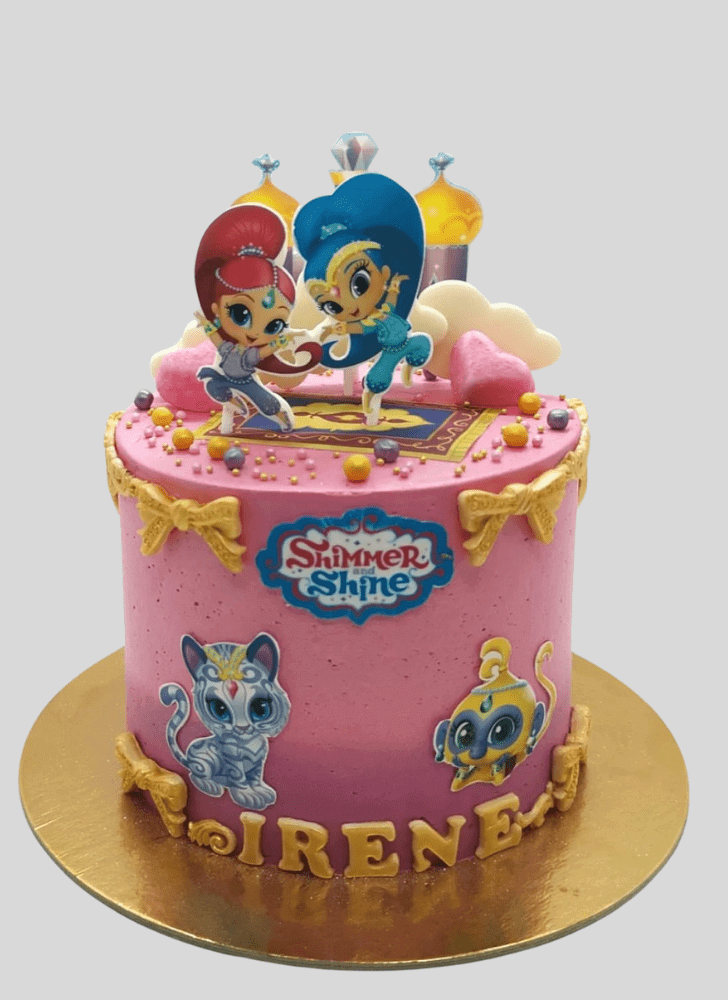Beauteous Shimmer and Shine Cake