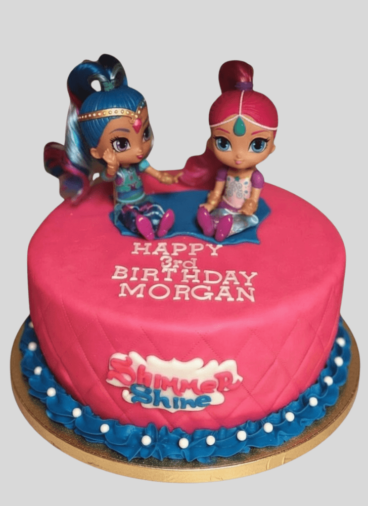 Classy Shimmer and Shine Cake