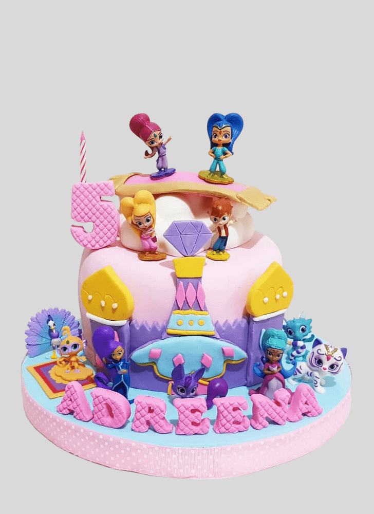 Excellent Shimmer and Shine Cake