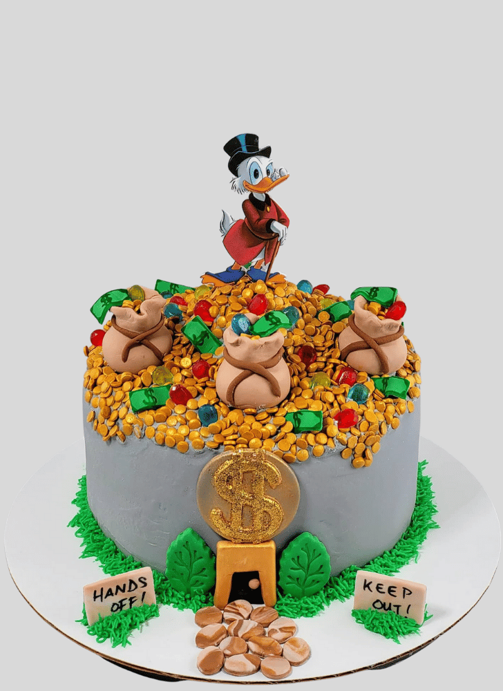 Appealing Duck Tales Cake